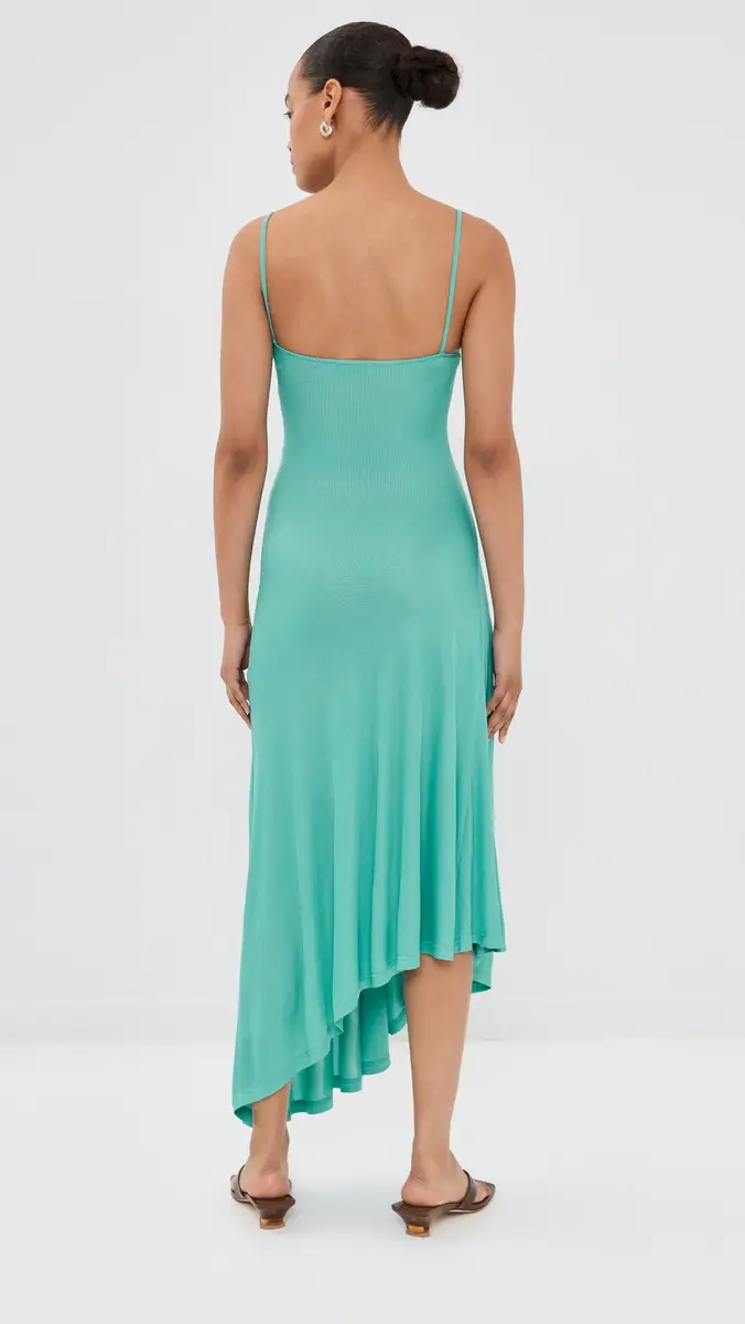 Christopher Esber Paisley Lace Rib Cami Dress | Thumbnail 3