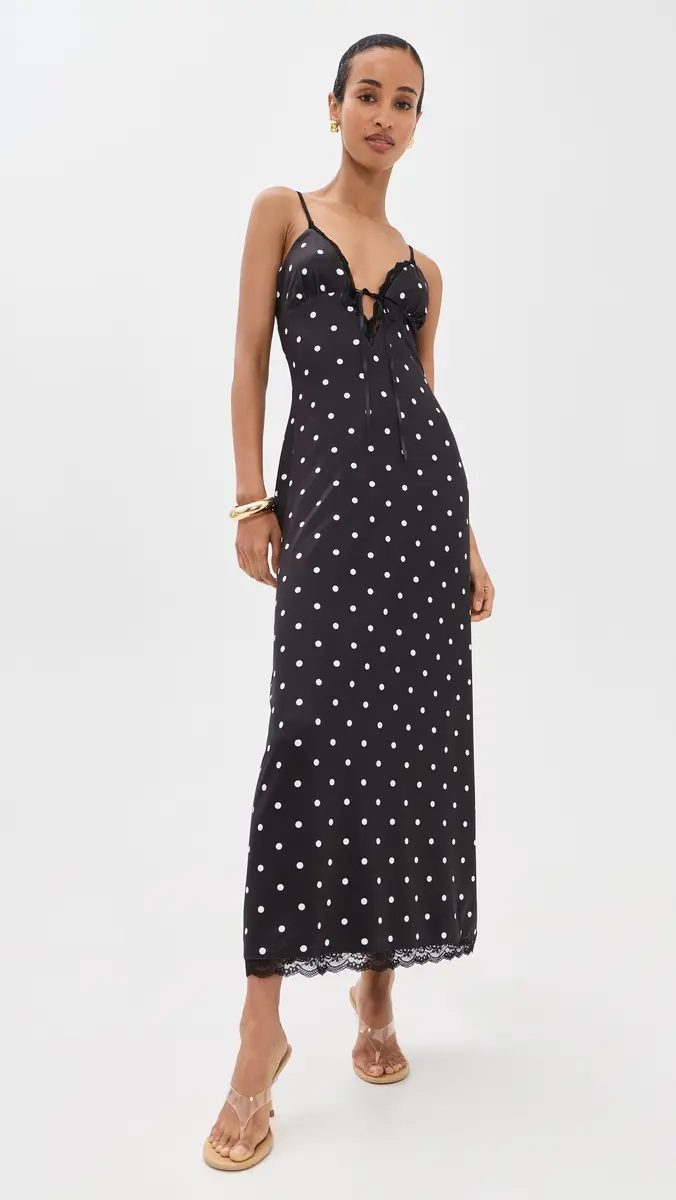 Runaway The Label Emily Lace Trim Camisole Midi Dress | Thumbnail 2 Runaway The Label Emily Lace Trim Camisole Midi Dress | Thumbnail 2