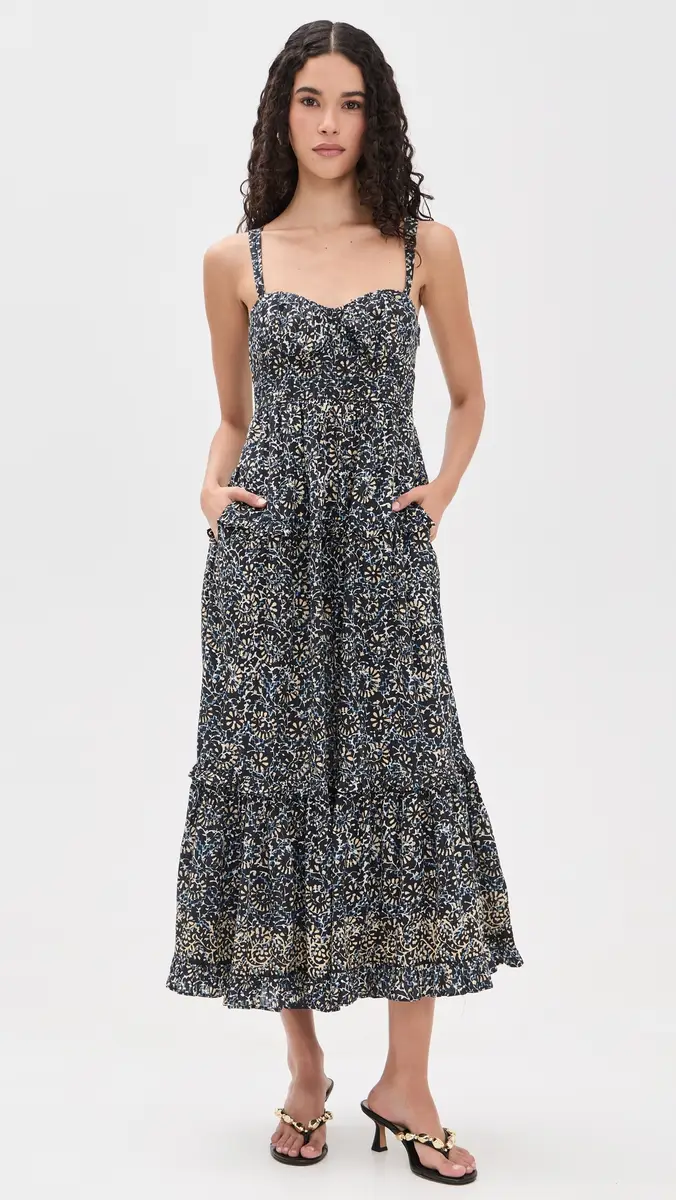 Ulla Johnson Ophelia Sleeveless Cotton Dress | Thumbnail 2 Ulla Johnson Ophelia Sleeveless Cotton Dress | Thumbnail 2