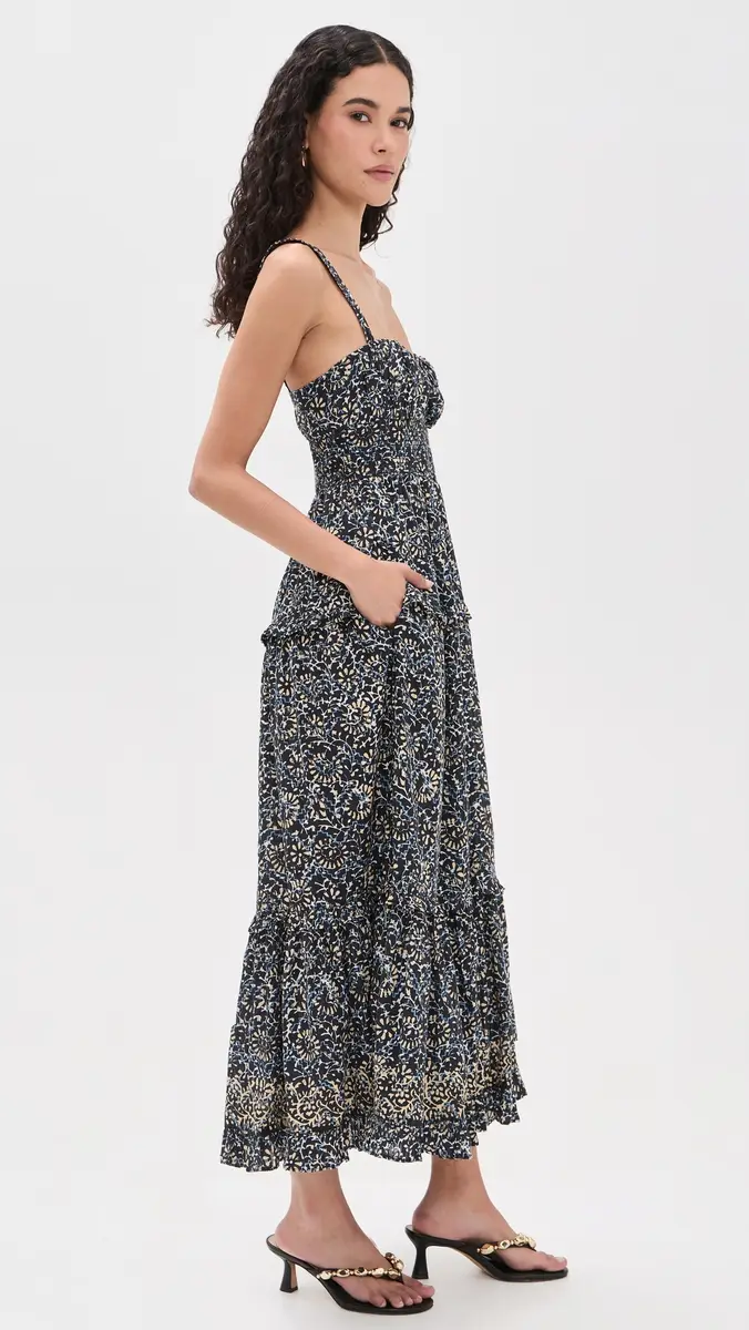 Ulla Johnson Ophelia Sleeveless Cotton Dress | Thumbnail 4 Ulla Johnson Ophelia Sleeveless Cotton Dress | Thumbnail 4