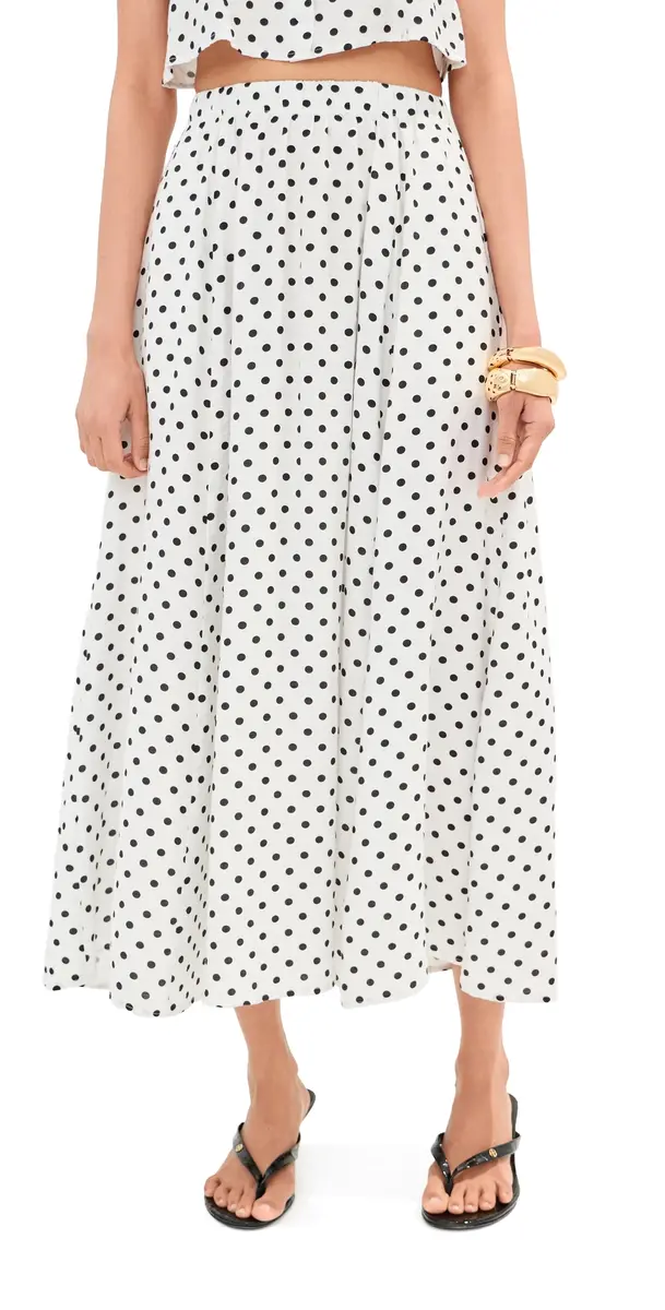 LE BOP Martha Skirt White Dot | Image 1 LE BOP Martha Skirt White Dot | Image 1