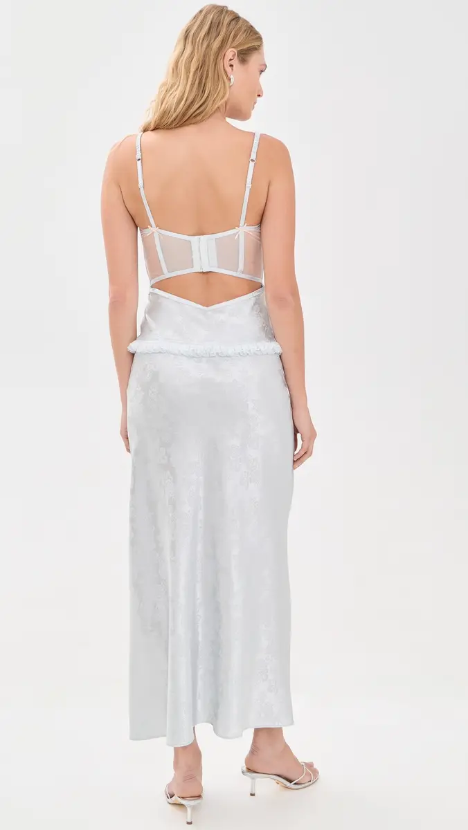 For Love & Lemons Maribel Maxi Slip Dress | Thumbnail 4 For Love & Lemons Maribel Maxi Slip Dress | Thumbnail 4