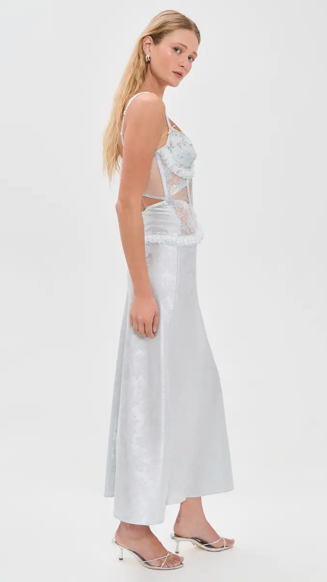 For Love & Lemons Maribel Maxi Slip Dress | Thumbnail 5 For Love & Lemons Maribel Maxi Slip Dress | Thumbnail 5