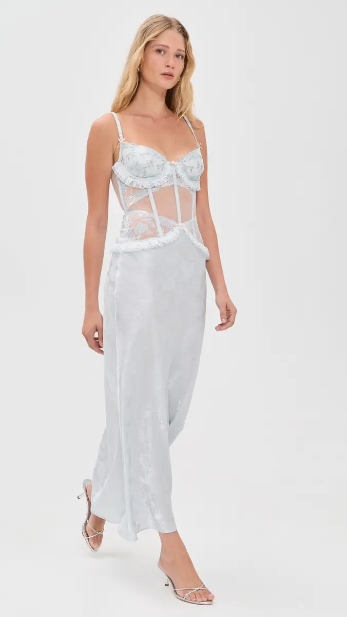For Love & Lemons Maribel Maxi Slip Dress | Thumbnail 6 For Love & Lemons Maribel Maxi Slip Dress | Thumbnail 6