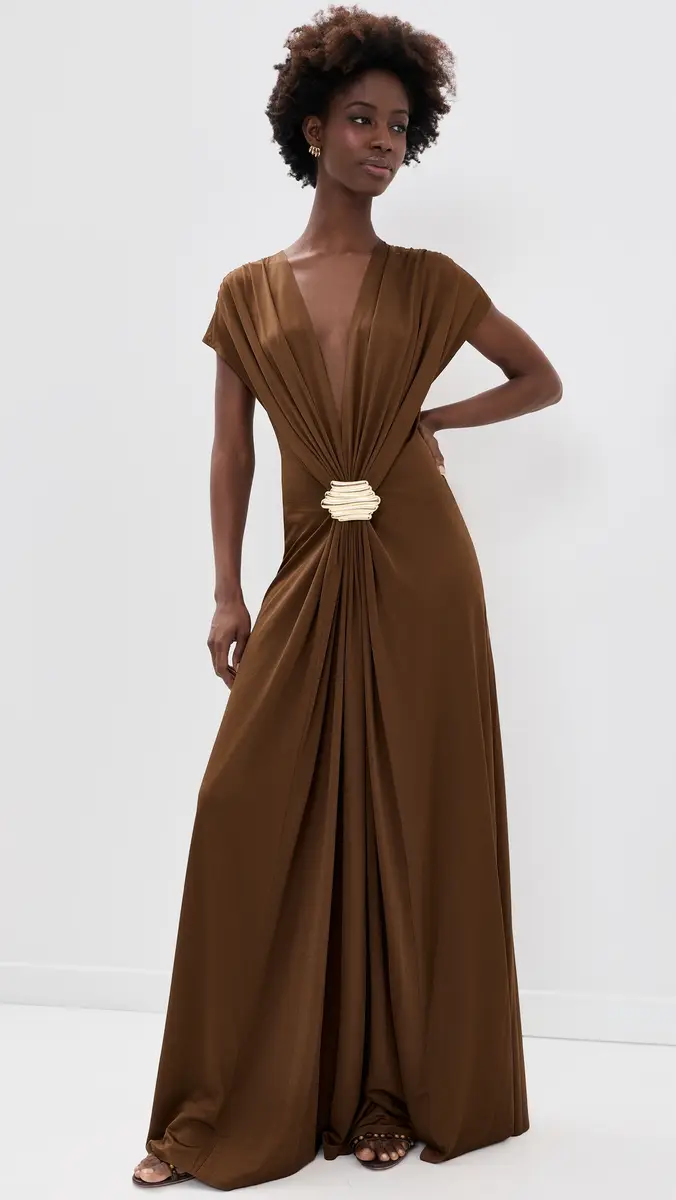 alexis brown dress Lunaria Long in | Women's Gown Print Placement May VarySelf