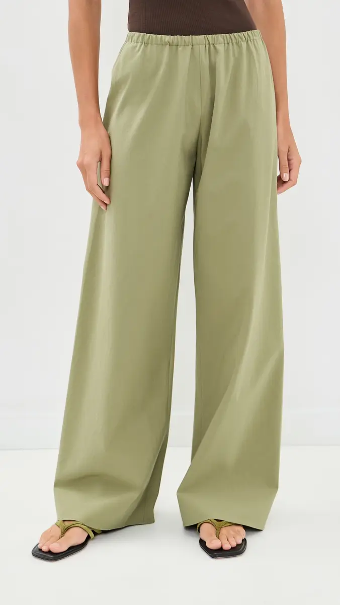 La Ligne Cotton Poplin Colby Pants | Thumbnail 2 La Ligne Cotton Poplin Colby Pants | Thumbnail 2