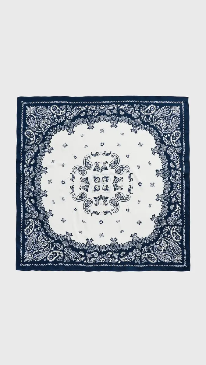 Madewell x Shopbop Oversized Silk Bandana | Thumbnail 4