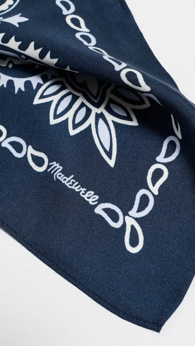 Madewell x Shopbop Oversized Silk Bandana | Thumbnail 5