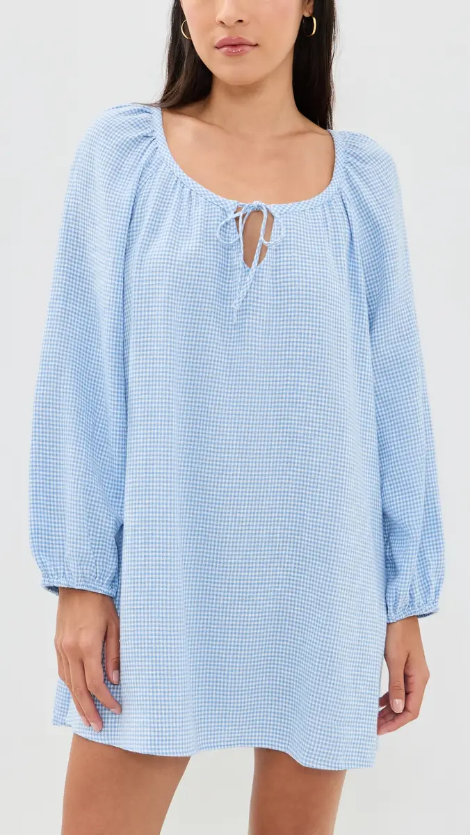 Eberjey Linen Blend Short Dress | Thumbnail 2