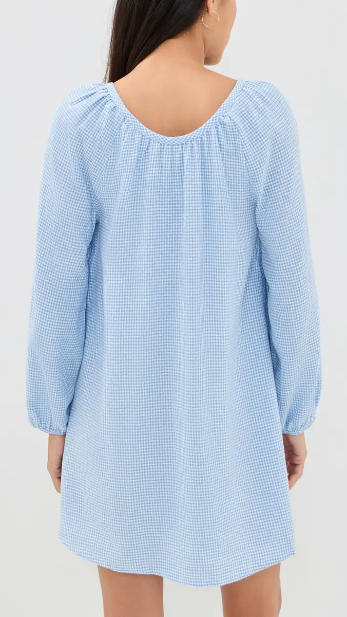 Eberjey Linen Blend Short Dress | Thumbnail 3