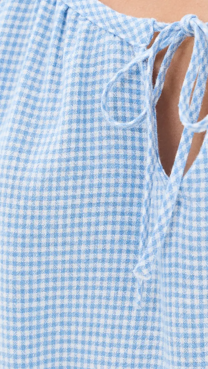 Eberjey Linen Blend Short Dress | Thumbnail 6