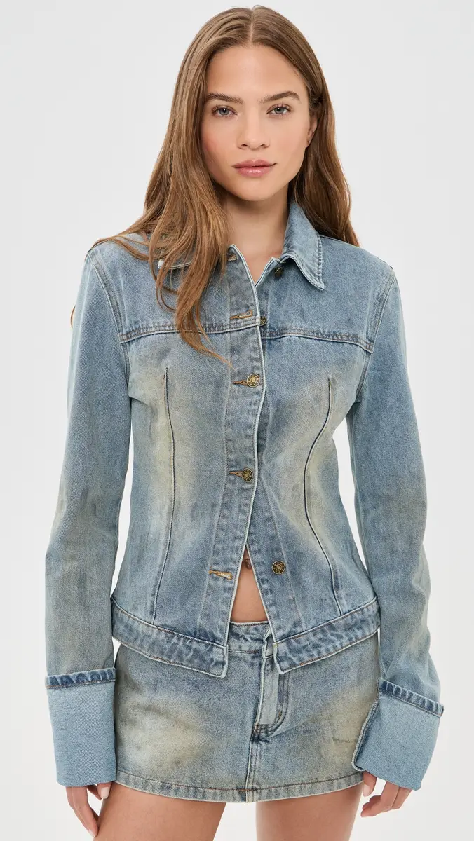 LIONESS The Bronx Denim Jacket | Thumbnail 2 LIONESS The Bronx Denim Jacket | Thumbnail 2