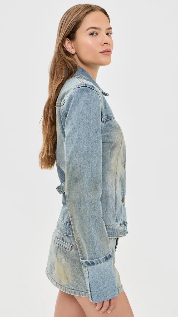 LIONESS The Bronx Denim Jacket | Thumbnail 4 LIONESS The Bronx Denim Jacket | Thumbnail 4