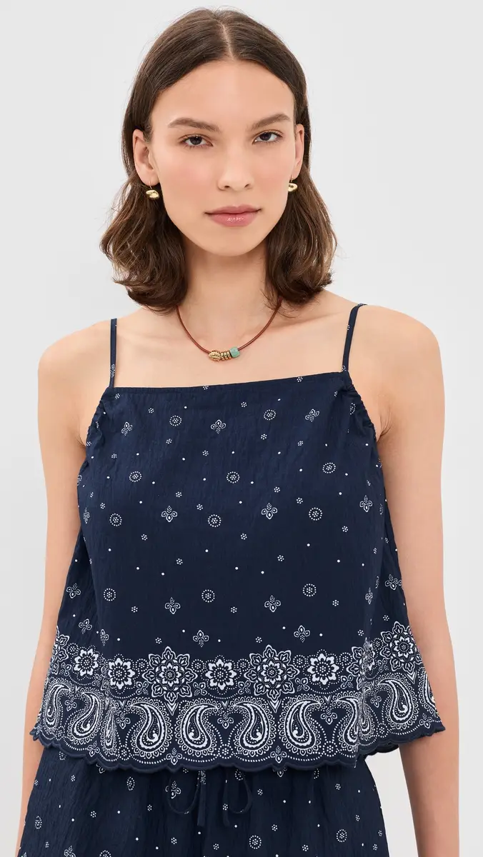Madewell x Shopbop Spaghetti-Strap A-Line Top | Thumbnail 2 Madewell x Shopbop Spaghetti-Strap A-Line Top | Thumbnail 2