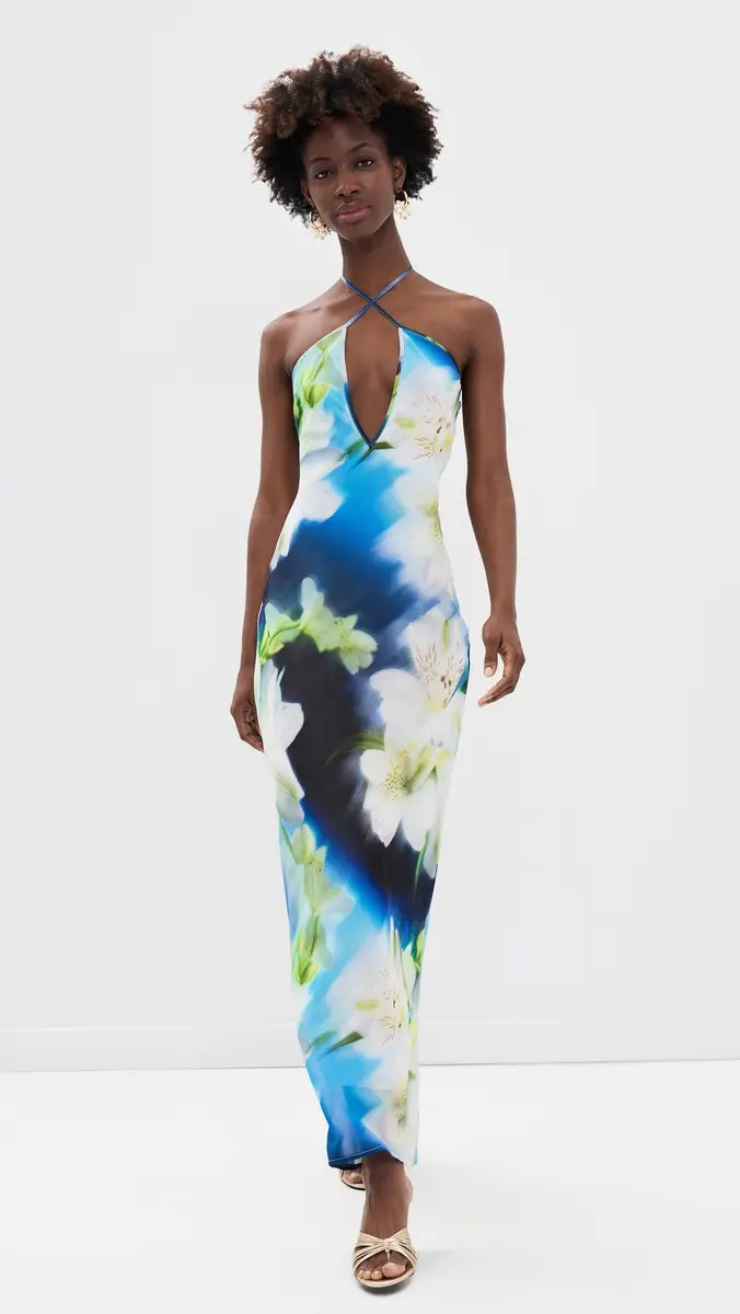 Runaway The Label Mirae Cross Front Maxi Dress | Thumbnail 2 Runaway The Label Mirae Cross Front Maxi Dress | Thumbnail 2