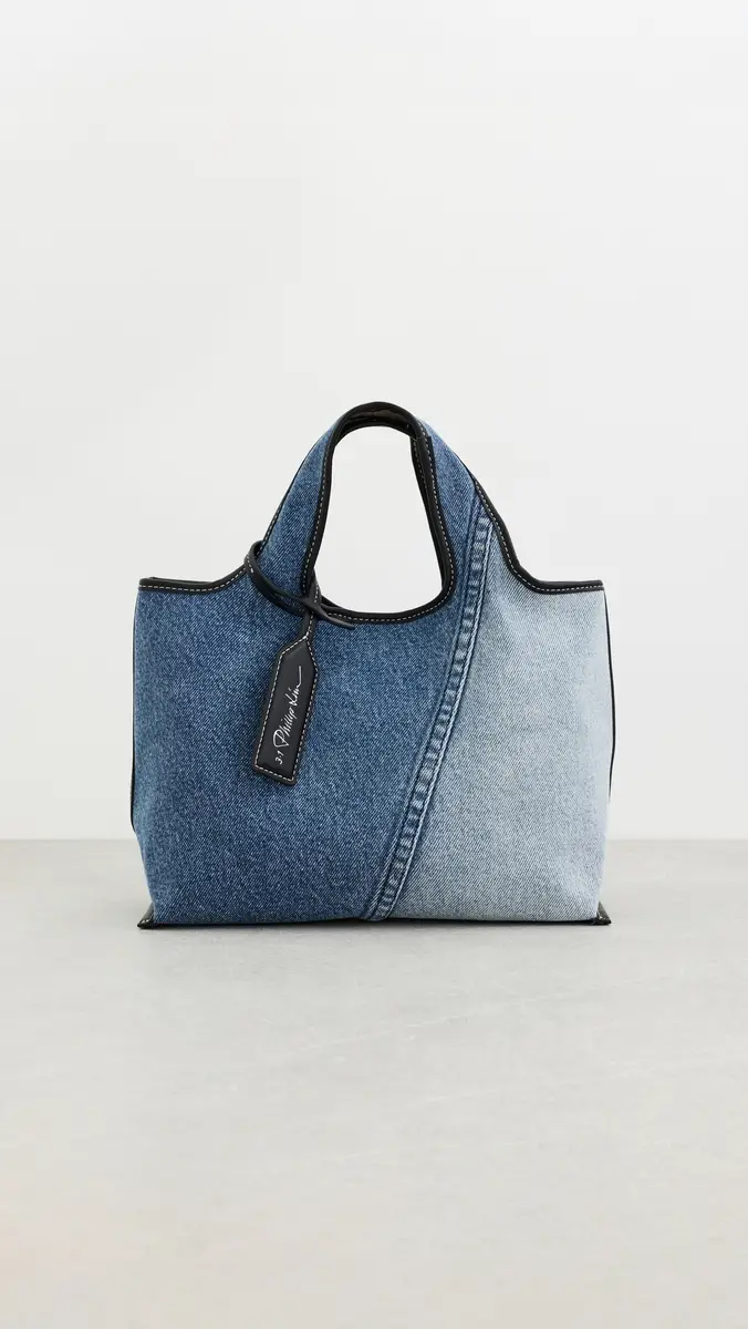 3.1 Phillip Lim Denim Mini Market Tote | Thumbnail 2 3.1 Phillip Lim Denim Mini Market Tote | Thumbnail 2