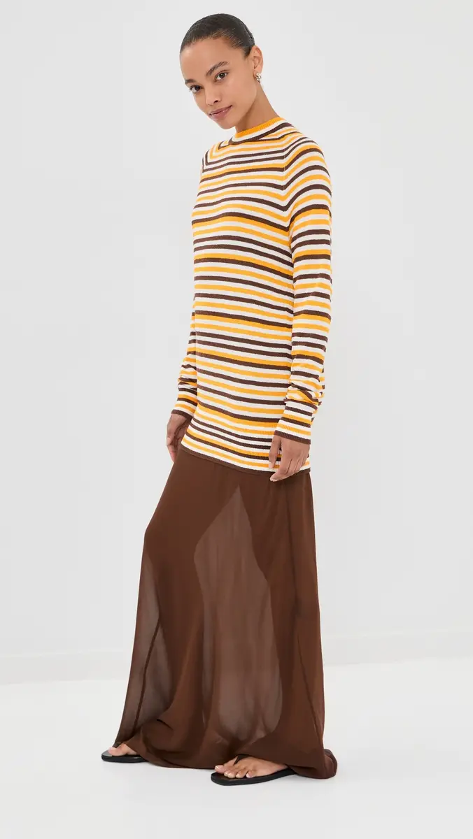 Christopher Esber Stripe Knit Monument Dress | Thumbnail 4 Christopher Esber Stripe Knit Monument Dress | Thumbnail 4