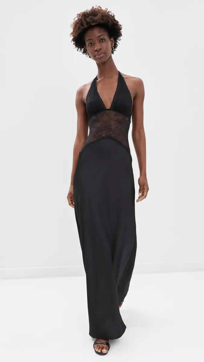 Runaway The Label Lilith Halter Maxi Dress | Thumbnail 2 Runaway The Label Lilith Halter Maxi Dress | Thumbnail 2