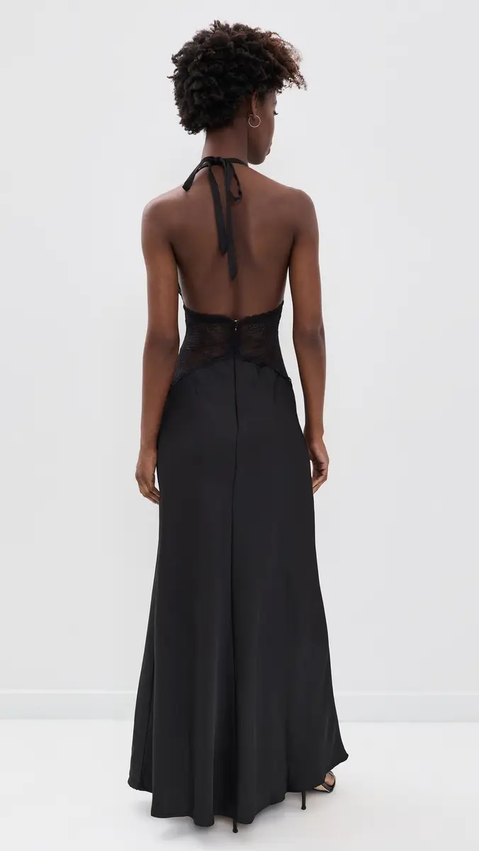 Runaway The Label Lilith Halter Maxi Dress | Thumbnail 4 Runaway The Label Lilith Halter Maxi Dress | Thumbnail 4