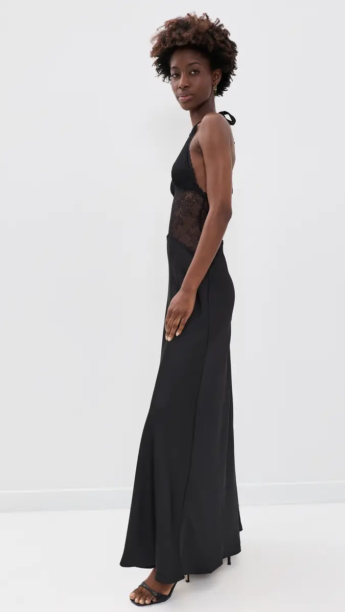 Runaway The Label Lilith Halter Maxi Dress | Thumbnail 5 Runaway The Label Lilith Halter Maxi Dress | Thumbnail 5