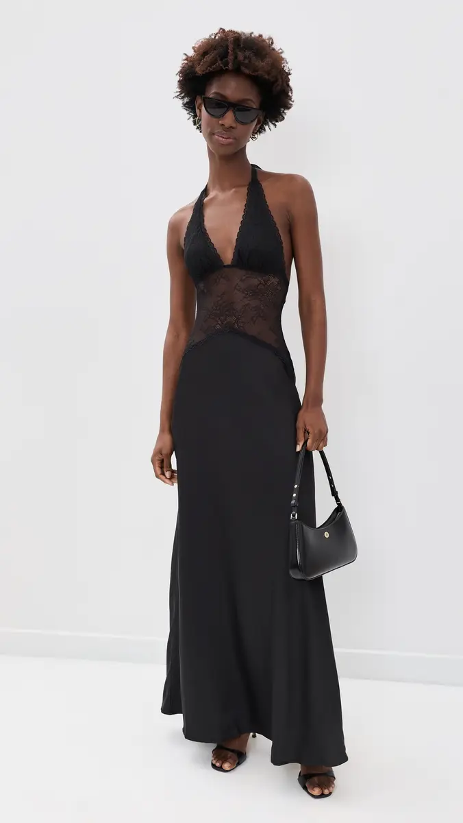 Runaway The Label Lilith Halter Maxi Dress | Thumbnail 6 Runaway The Label Lilith Halter Maxi Dress | Thumbnail 6