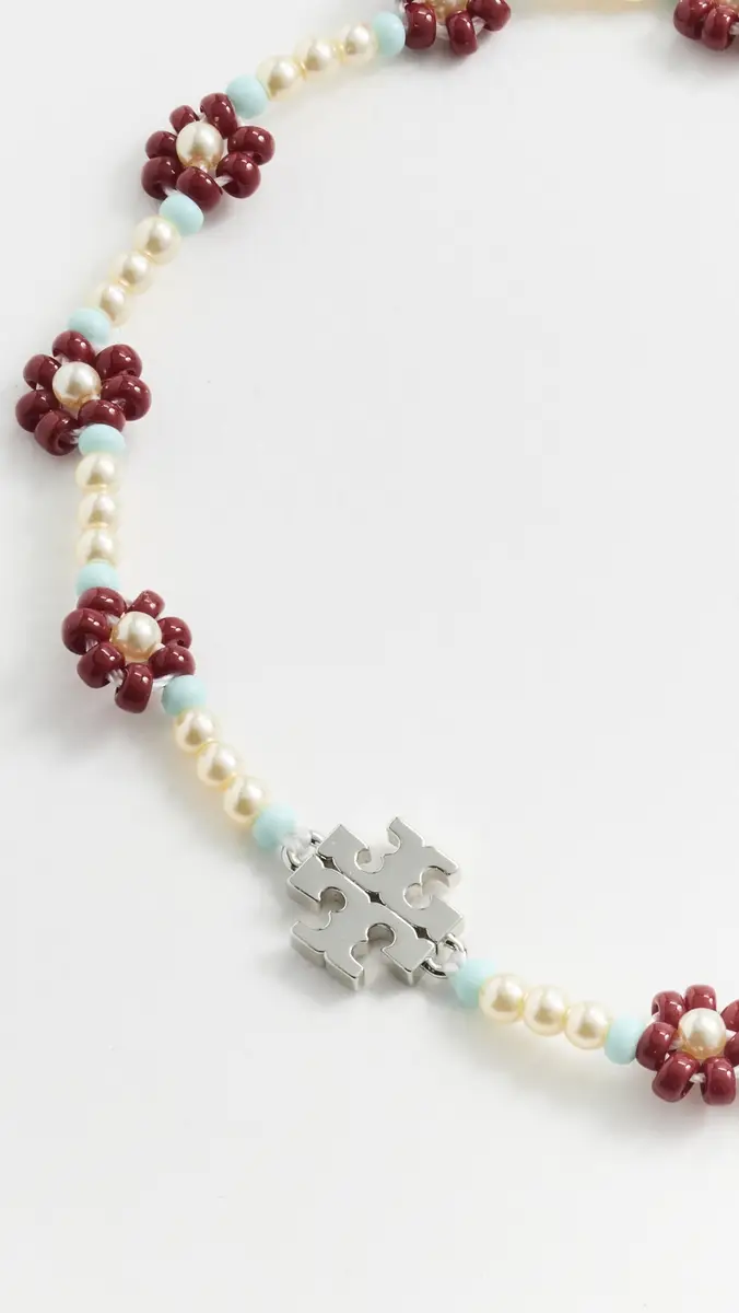 Tory Burch Beaded Flower Bracelet | Thumbnail 4