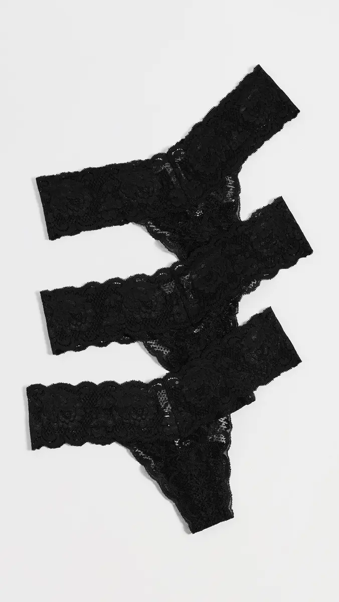 Cosabella Never Say Never Low Rise Thong 3 Pack | Thumbnail 2
