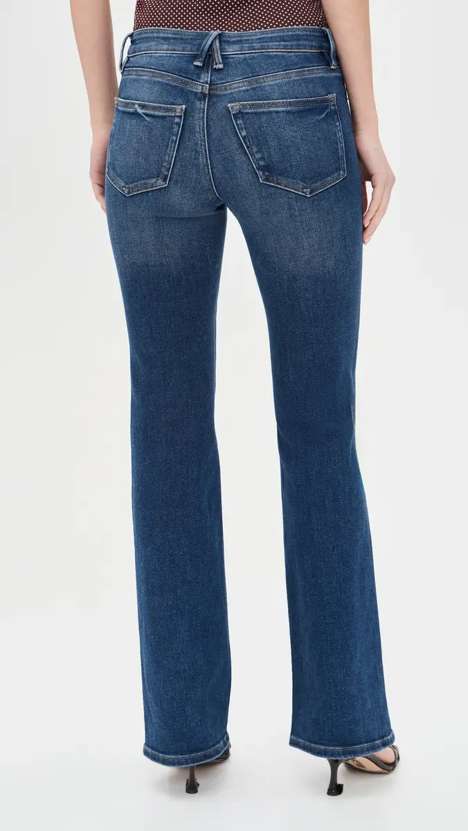 Good American Good Low Rise Bootcut Jeans Indigo1218 | Thumbnail 3