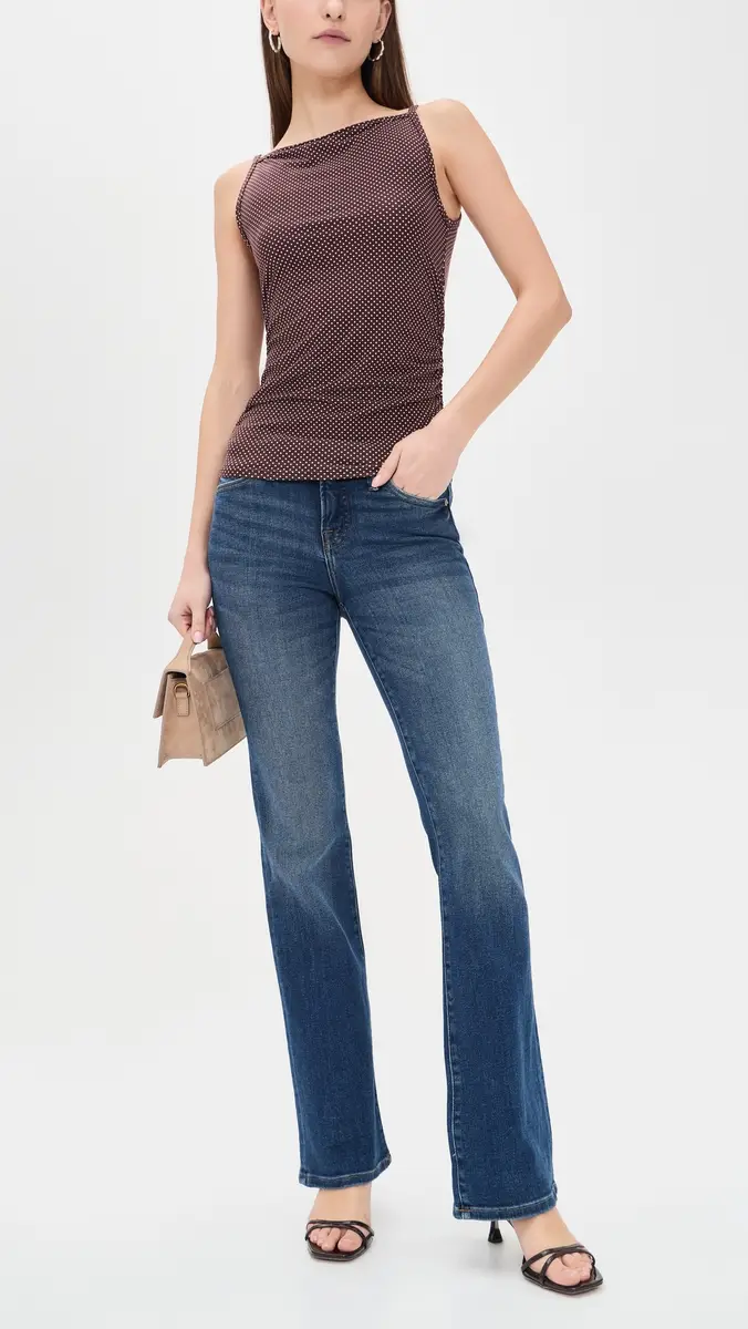 Good American Good Low Rise Bootcut Jeans Indigo1218 | Thumbnail 5