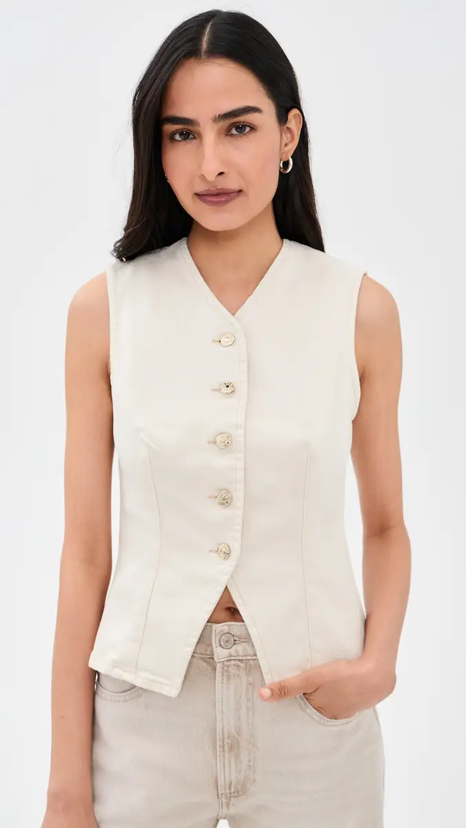 7 For All Mankind Lady Vest | Thumbnail 2