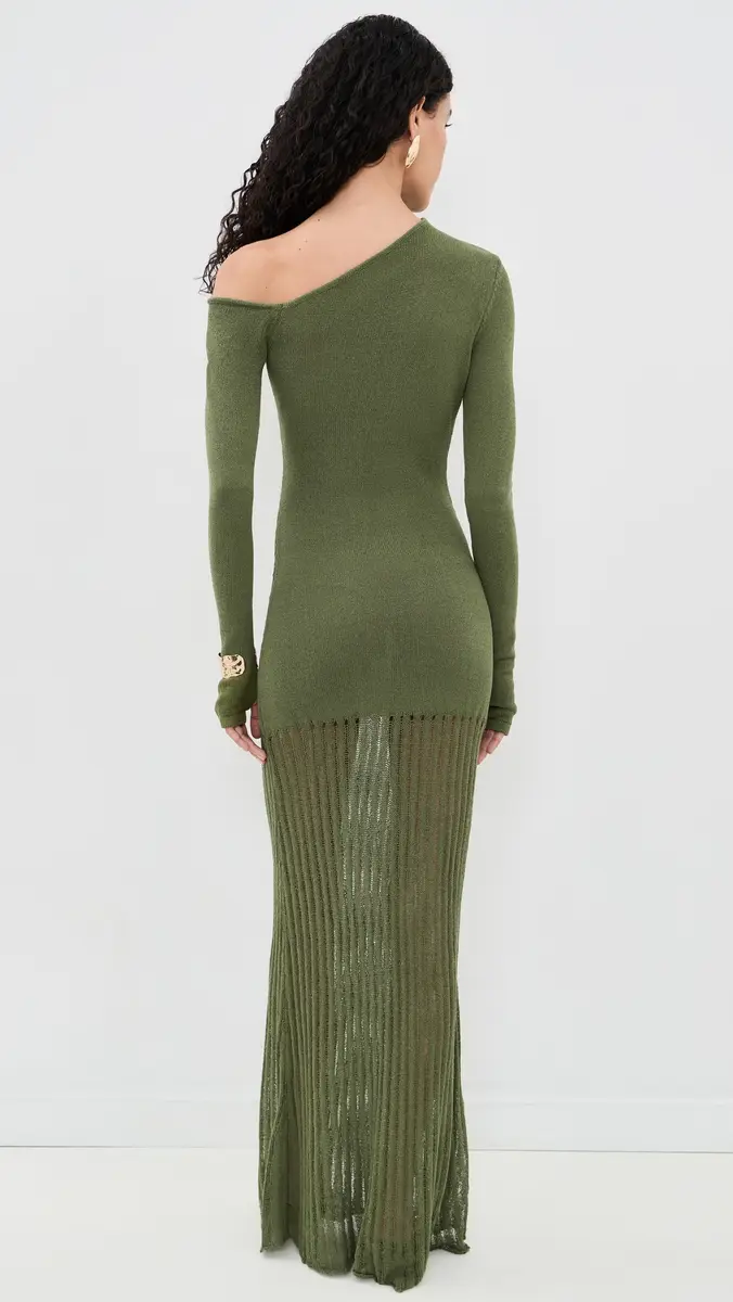 SEVEN WONDERS Greta One Shoulder Knit Maxi Dress | Thumbnail 3 SEVEN WONDERS Greta One Shoulder Knit Maxi Dress | Thumbnail 3