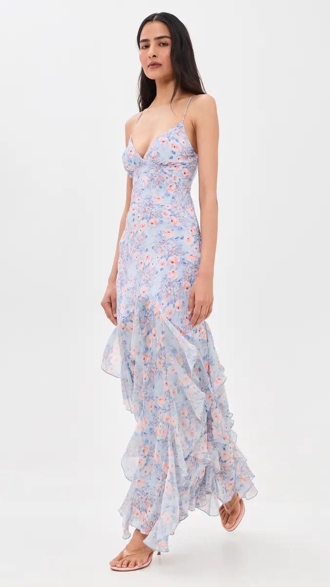 For Love & Lemons Elea Maxi Dress | Thumbnail 5