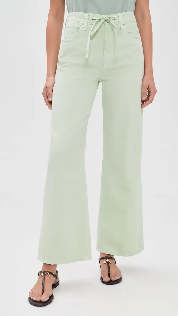 Madewell x Shopbop Ultimate Wide Leg Jeans in Airy Denim Storied Sea | Thumbnail 2 Madewell x Shopbop Ultimate Wide Leg Jeans in Airy Denim Storied Sea | Thumbnail 2