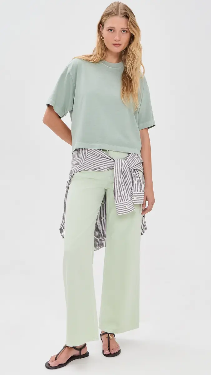 Madewell x Shopbop Ultimate Wide Leg Jeans in Airy Denim Storied Sea | Thumbnail 5 Madewell x Shopbop Ultimate Wide Leg Jeans in Airy Denim Storied Sea | Thumbnail 5