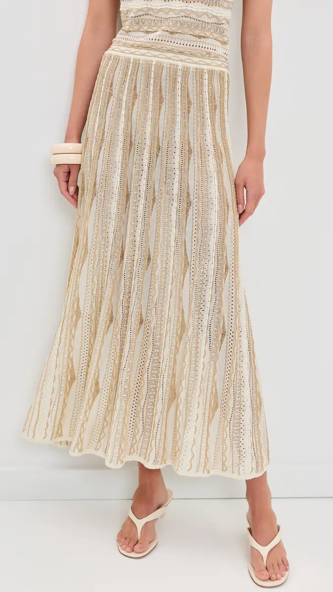Ulla Johnson Clio Knit Midi Skirt | Thumbnail 2 Ulla Johnson Clio Knit Midi Skirt | Thumbnail 2