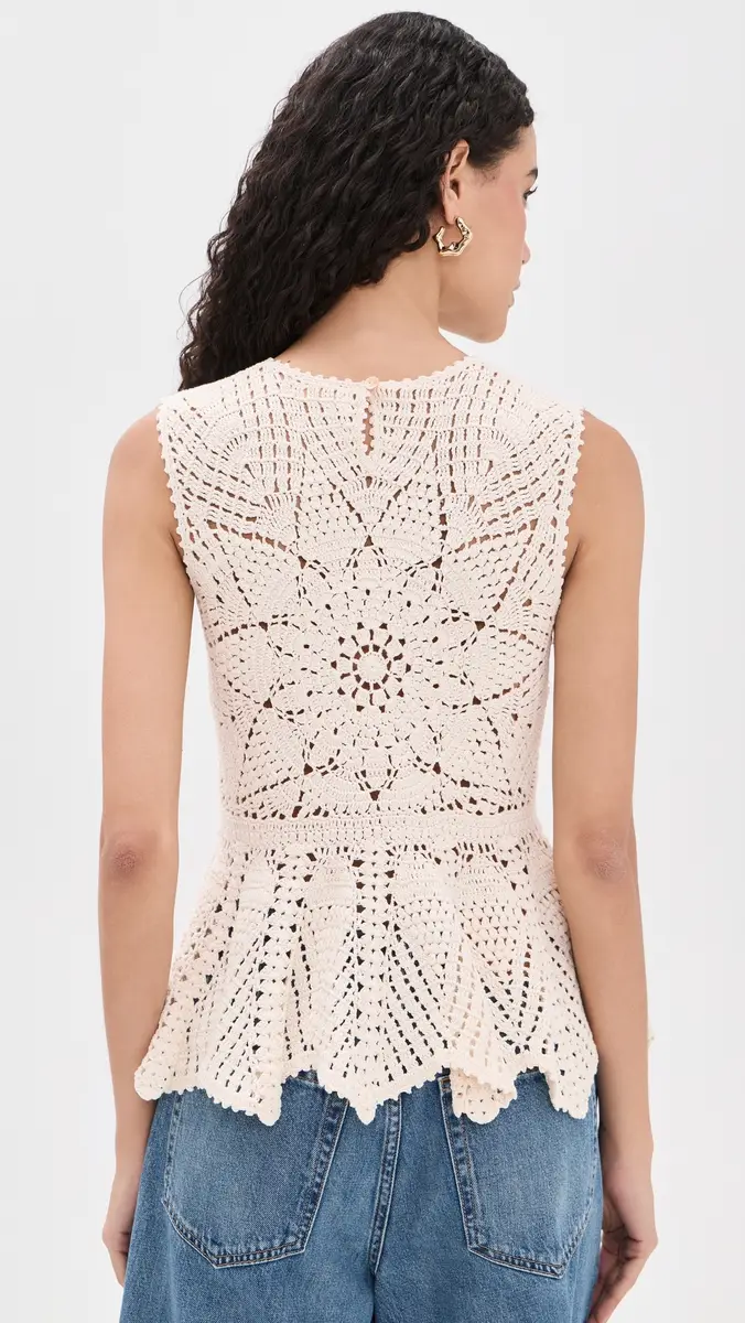 Ulla Johnson Cora Crochet Top | Thumbnail 3 Ulla Johnson Cora Crochet Top | Thumbnail 3