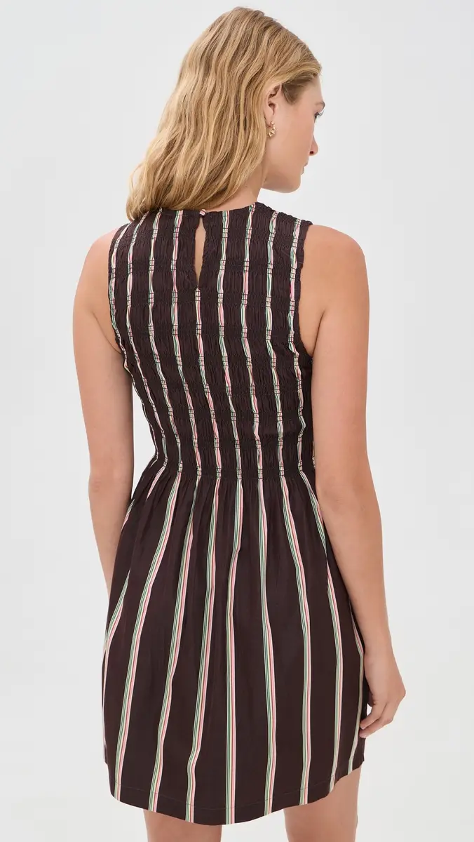 Madewell x Shopbop The Melody Smocked Mini Dress | Thumbnail 3 Madewell x Shopbop The Melody Smocked Mini Dress | Thumbnail 3