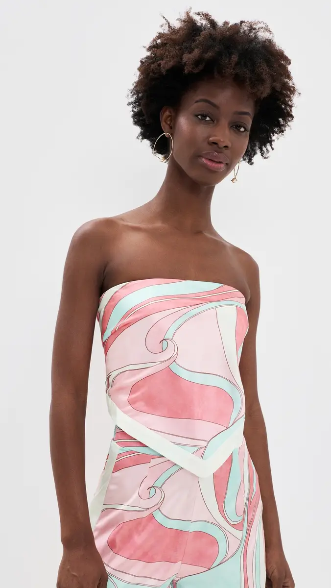 Runaway The Label Milani Satin Scarf Top | Thumbnail 2 Runaway The Label Milani Satin Scarf Top | Thumbnail 2