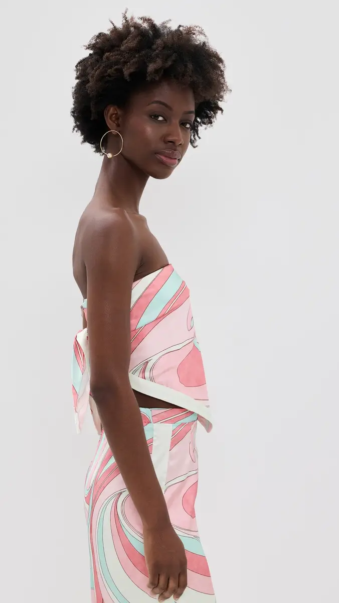 Runaway The Label Milani Satin Scarf Top | Thumbnail 4 Runaway The Label Milani Satin Scarf Top | Thumbnail 4