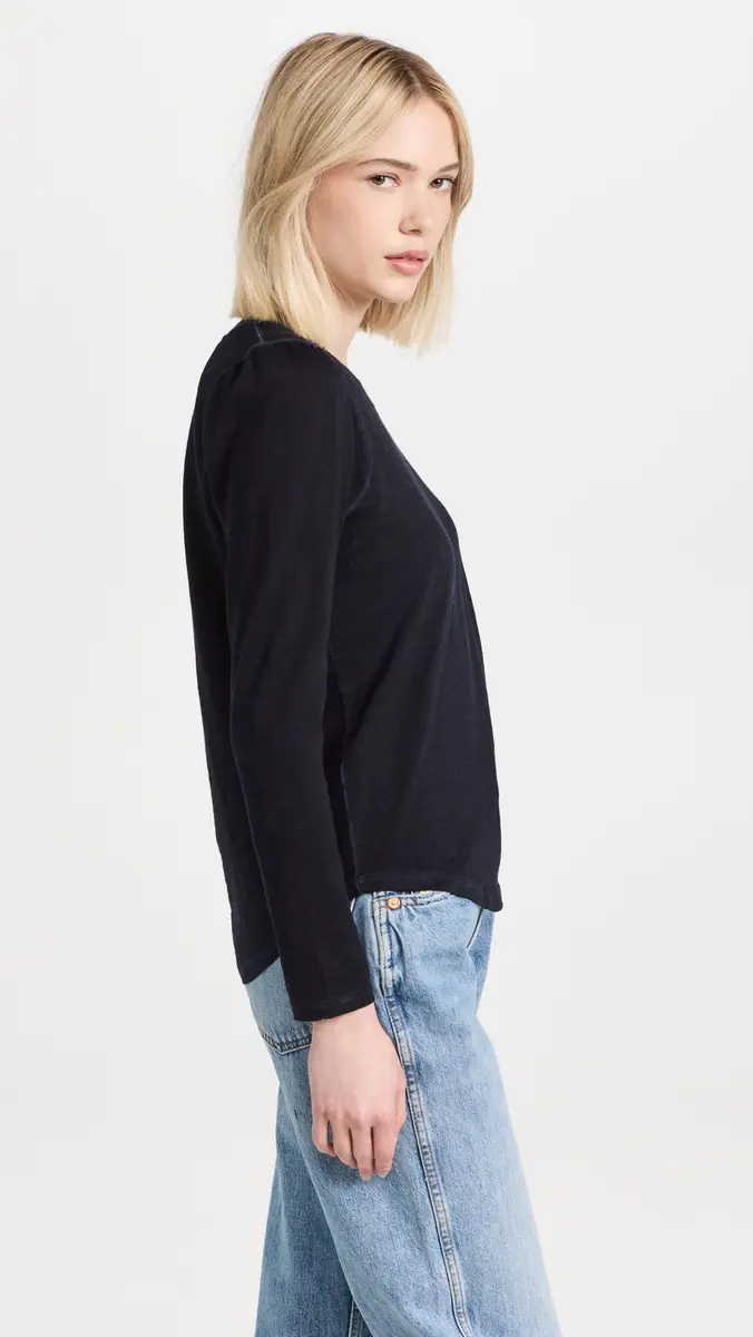 Veronica Beard Jean Mason Baseball Tee | Thumbnail 4 Veronica Beard Jean Mason Baseball Tee | Thumbnail 4