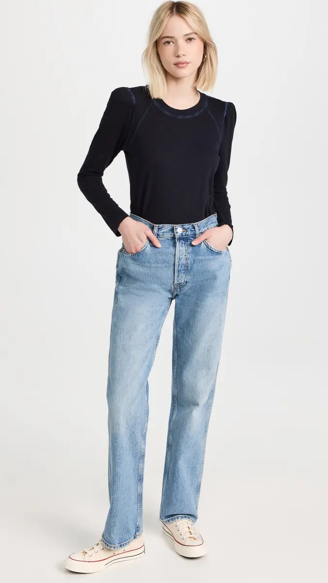Veronica Beard Jean Mason Baseball Tee | Thumbnail 5 Veronica Beard Jean Mason Baseball Tee | Thumbnail 5