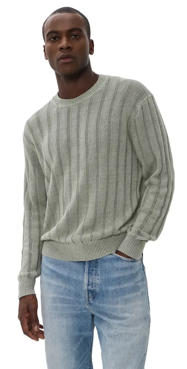 Madewell x Shopbop Wide Rib Linen Sweater Light age | Image 1 Madewell x Shopbop Wide Rib Linen Sweater Light age | Image 1