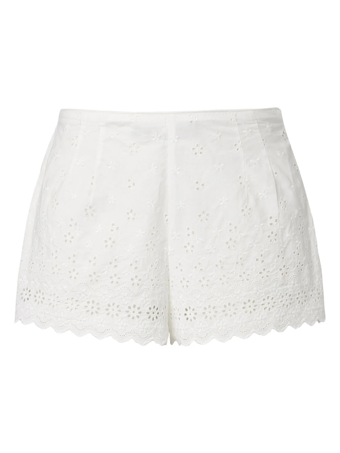DÔEN Dôen Arda embroidered cotton shorts