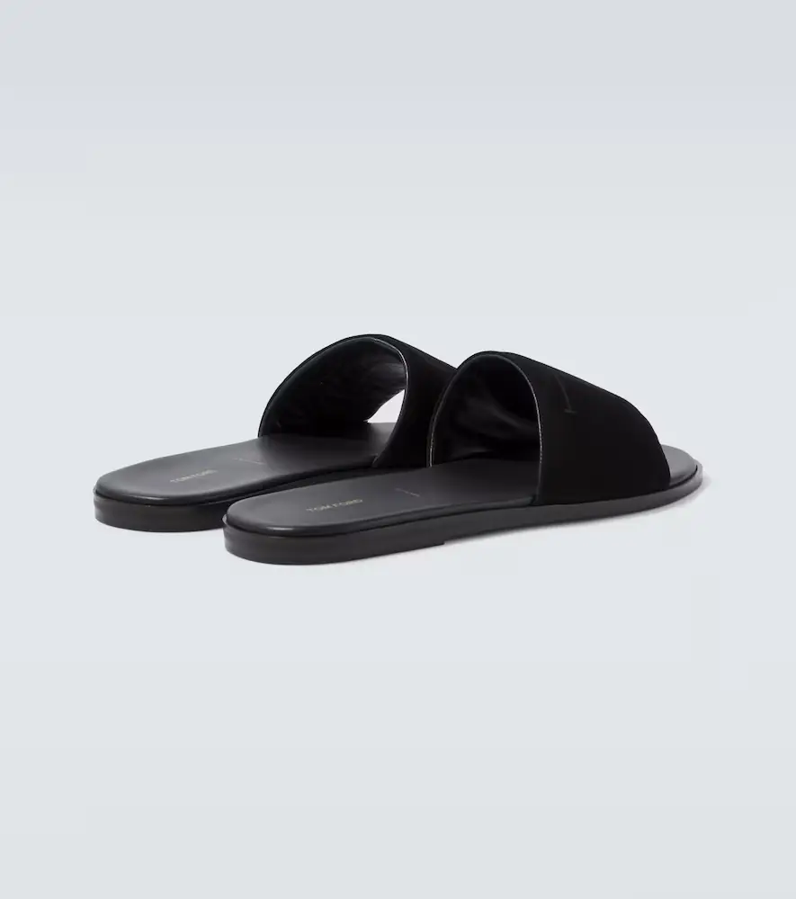 Tom Ford Suede slides | Thumbnail 2 Tom Ford Suede slides | Thumbnail 2