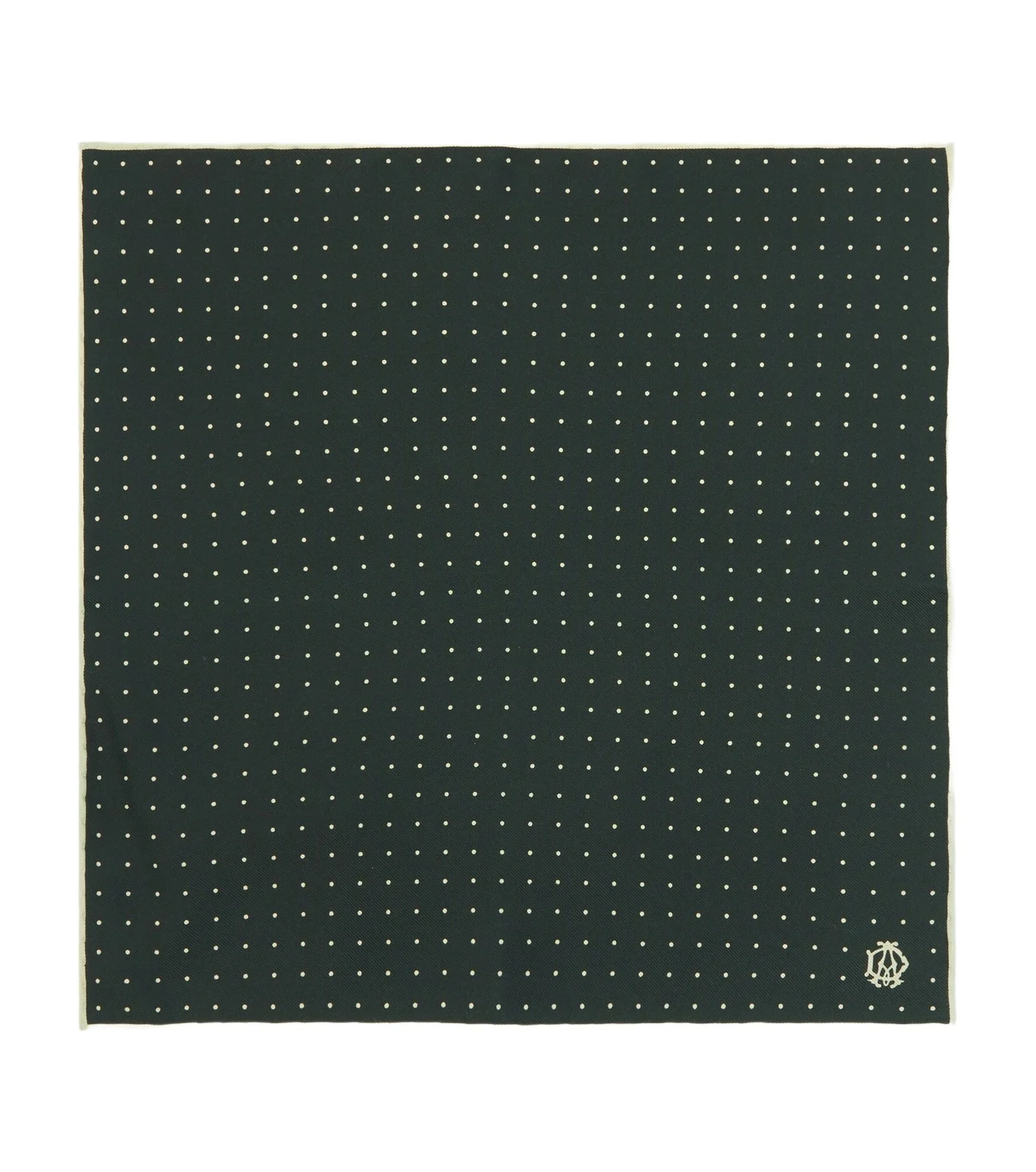 Polka-dot silk twill scarf Polka-dot silk twill scarf