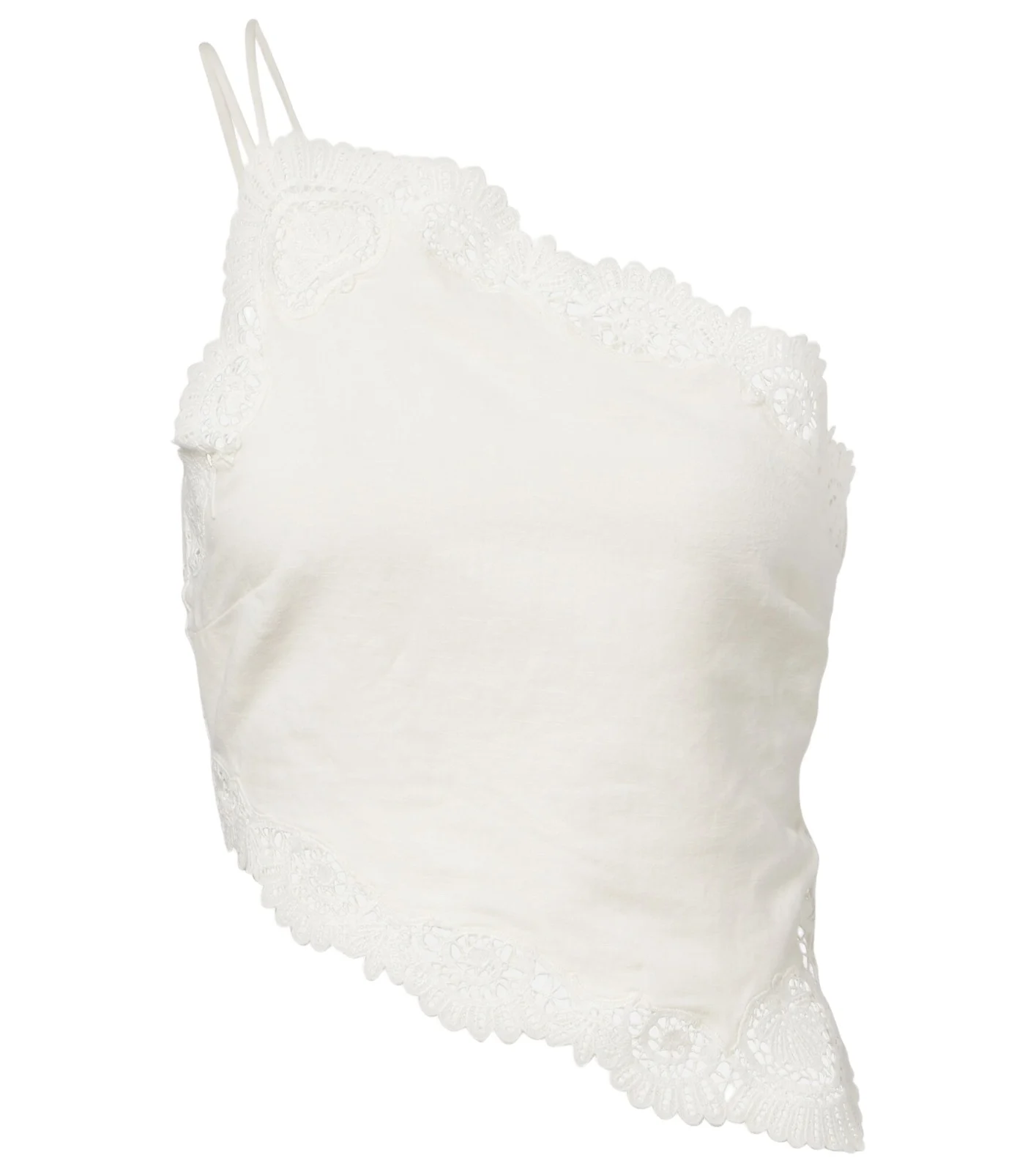 Darya embroidered linen and cotton top Darya embroidered linen and cotton top