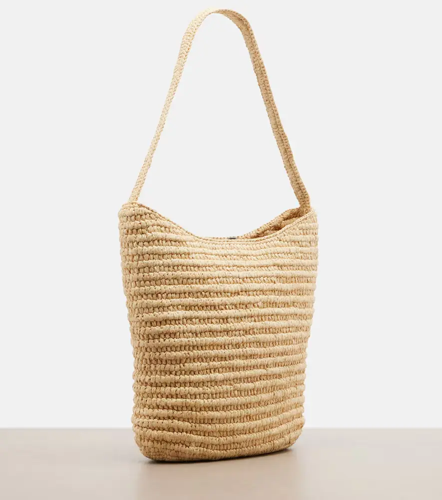 The Row Alma Medium raffia shoulder bag | Thumbnail 2