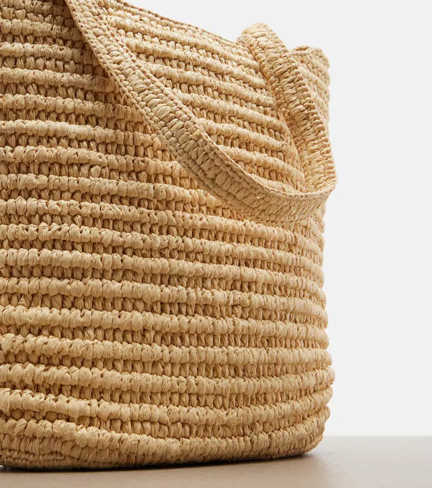 The Row Alma Medium raffia shoulder bag | Thumbnail 3