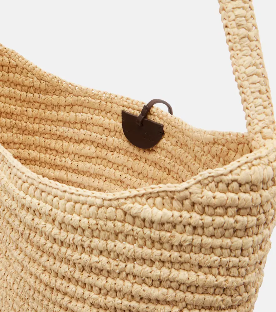 The Row Alma Medium raffia shoulder bag | Thumbnail 4
