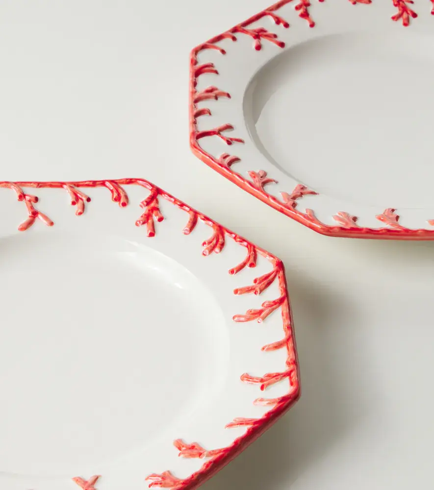 LES OTTOMANS Set of 4 ceramic dinner plates | Thumbnail 2